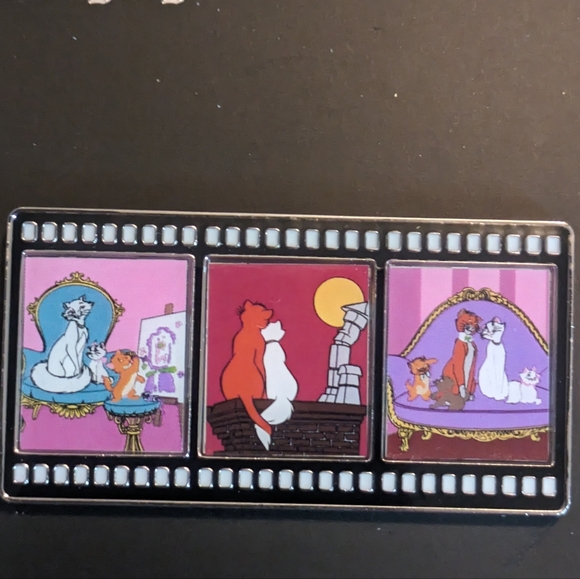Loungefly Disney Aristocats Film Strip Enamel Pin - Picture 5 of 6